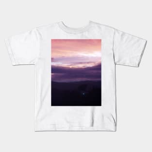 Sunrise Over the Columbia River #10 Kids T-Shirt